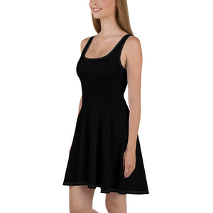 f  Rochie evazată Black