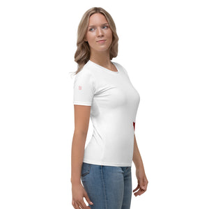 f Tricou White Rose