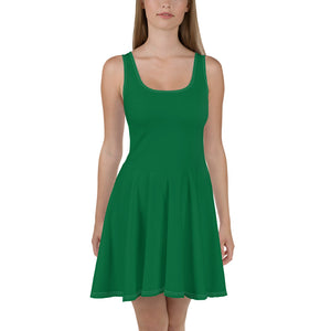 f Rochie evazată Green