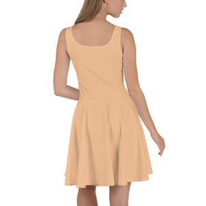 f Nude Skater Dress