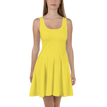 Carica l&#39;immagine nel visualizzatore di Gallery, f Rochie evazată Yellow2
