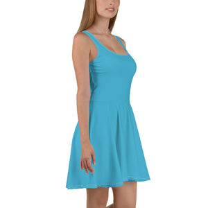 f Rochie evazată Blue2