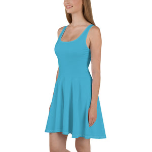 f Rochie evazată Blue2