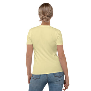 f Tricou Love Yellow