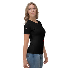 Load image into Gallery viewer, f Tricou Black Rose
