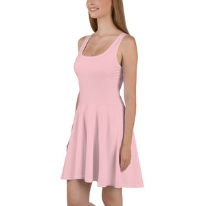 f Rochie evazată Pink2