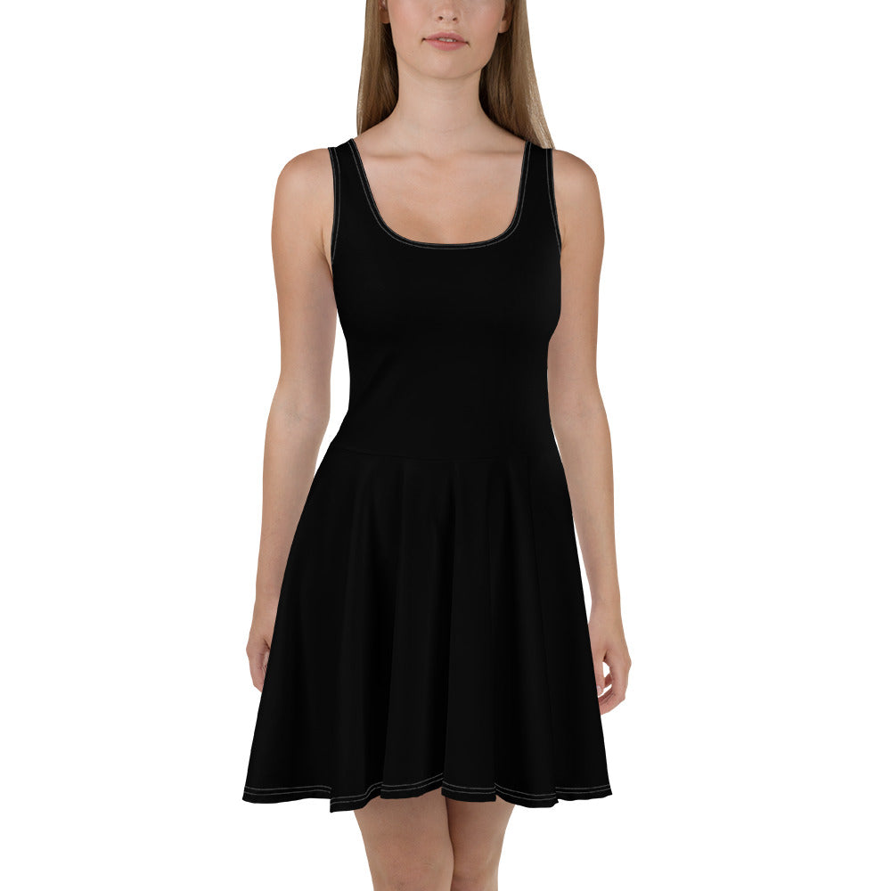 f  Rochie evazată Black