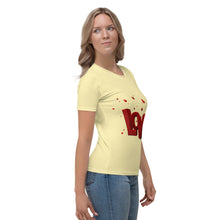 Carica l&#39;immagine nel visualizzatore di Gallery, f Tricou Love Yellow
