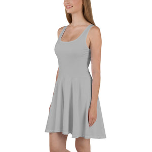 f Rochie evazată Grey2