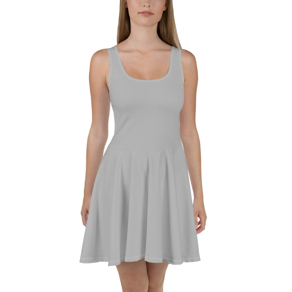 f Rochie evazată Grey2