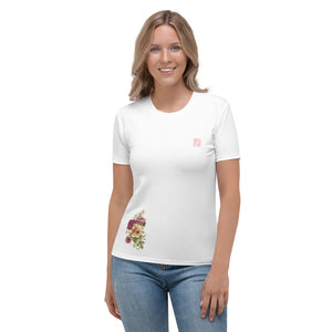 f Tricou Flowers