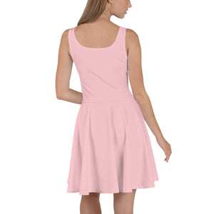 f Rochie evazată Pink2